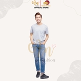 T-Shirt Unisex XÁM TIÊU - Áo Thun 100% Cotton Cao Cấp