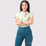 Cổ tròn BƠ SỮA - Áo Thun Nữ 100% Cotton Cao Cấp