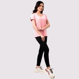 Cổ Tim CÀ RỐT - Áo Thun Nữ 100% Cotton Cao Cấp