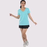 Cổ Tim NGỌC - Áo Thun Nữ 100% Cotton Cao Cấp