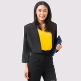 Cổ Tim VÀNG - Áo Thun Nữ 100% Cotton Cao Cấp