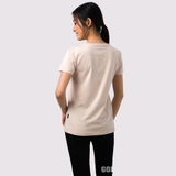 Cổ tròn CÁT - Áo Thun Nữ 100% Cotton Cao Cấp
