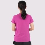 Cổ Tròn HỒNG LOTUS - Áo Thun Nữ 100% Cotton Cao Cấp