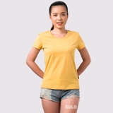 Cổ Tròn VÀNG NGHỆ - Áo Thun Nữ 100% Cotton Cao Cấp