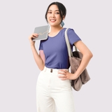Cổ Tròn VIỆT QUẤT - Áo Thun Nữ 100% Cotton Cao Cấp