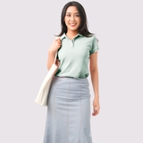 Polo Nữ BẠC HÀ - Áo Thun 100% Cotton Cao Cấp