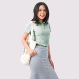 Polo Nữ BẠC HÀ - Áo Thun 100% Cotton Cao Cấp