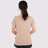 Polo Nữ BE - Áo Thun 100% Cotton Cao Cấp