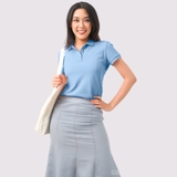 Polo Nữ BIỂN - Áo Thun 100% Cotton Cao Cấp