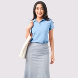 Polo Nữ BIỂN - Áo Thun 100% Cotton Cao Cấp