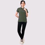 Polo Nữ OLIVE - Áo Thun 100% Cotton Cao Cấp