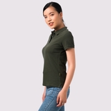 Polo Nữ THÔNG XANH - Áo Thun 100% Cotton Cao Cấp