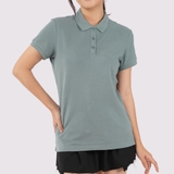 Polo Nữ XANH ĐÁ - Áo Thun 100% Cotton Cao Cấp