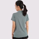 Polo Nữ XANH ĐÁ - Áo Thun 100% Cotton Cao Cấp