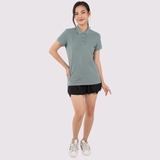 Polo Nữ XANH ĐÁ - Áo Thun 100% Cotton Cao Cấp