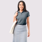 Polo Nữ XANH ĐÁ - Áo Thun 100% Cotton Cao Cấp