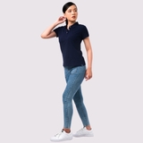 Polo Nữ ĐEN - Áo Thun 100% Cotton Cao Cấp