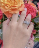 NHẪN KẾT KIM CƯƠNG NAM - FI300075