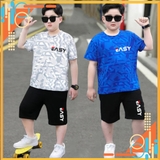 Bộ thể thao big size cho bé trai béo bụng BB BBTTQ011