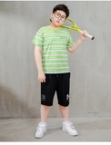 Bộ quần áo thun cao cấp cho bé trai béo bụng BB BBTTQ002