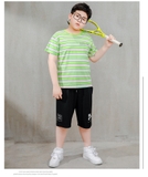 Bộ quần áo thun cao cấp cho bé trai béo bụng BB BBTTQ002