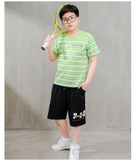 Bộ quần áo thun cao cấp cho bé trai béo bụng BB BBTTQ002