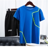 Bộ thể thao bé trai quần áo trẻ em đồ bộ cho bé trai size đại vải thun mè thoáng mát BBTTQ005