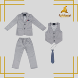 Bộ vest bé trai cao cấp TC mã TQB032 TQB033