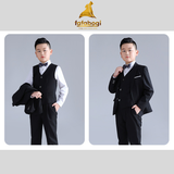 Bộ vest bé trai béo cao cấp BB mã TQB070 TQB075