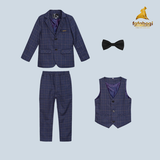 Bộ vest bé trai béo cao cấp BB mã TQB096