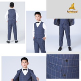 Bộ vest bé trai béo cao cấp BB mã TQB096
