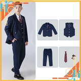 Bộ vest bé trai béo cao cấp BB mã TQB148