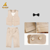 Bộ ghile công tử bé trai cao câp HQ mã TQB156 TQB157