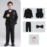 Bộ vest bé trai béo cao cấp BB mã TQB331 TQB332 TQB333