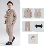 Bộ vest bé trai béo cao cấp BB mã TQB331 TQB332 TQB333