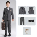 Bộ vest bé trai béo cao cấp BB mã TQB331 TQB332 TQB333