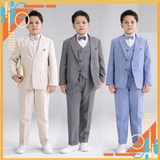 Bộ vest bé trai béo cao cấp BB mã TQB234 TQB235 TQB236