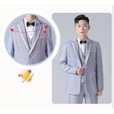 Bộ vest bé trai béo cao cấp BB mã TQB147