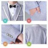 Bộ vest bé trai béo cao cấp BB mã TQB147
