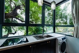 The 1-bedroom studio apartment