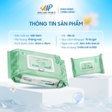 Gói khăn giấy ướt cao cấp an toàn cho bé Eco- soft 600g 75 tờ