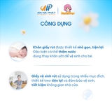 Khăn giấy ăn dạng rút Hannah Seyo 100% bột gỗ nguyên sinh