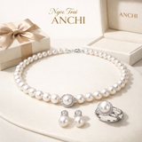 Bộ trang sức ngọc trai