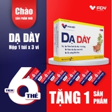 Viên uống chống trào ngược Dạ dày Hoa Việt giảm đau dạ dày mạn tính giảm đầy bụng khó tiêu hộp 30 viên