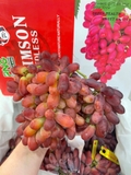 Nho Đỏ Long Crimson – Giòn Ngọt Tự Nhiên, Tươi Ngon Chuẩn Nhập Khẩu