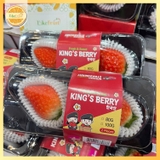 Dâu Hàn Quốc King Size (Hộp 2 Trái) – Trái To Đẹp, Ngọt Thanh, Chuẩn Quà Biếu Cao Cấp