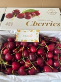 Cherry đỏ New Zealand Lapin 45° S28–30 – Trái to, ngọt đậm, giòn mọng