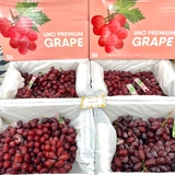 Nho Nina Nữ Hoàng – Thùng 2KG Ruột, Siêu Phẩm Nho Đỏ Cao Cấp Giòn Ngọt Đậm Vị