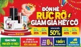 Đón hè rực rỡ - Giảm giá hết cỡ : Giảm tới 50% tặng thêm Phiếu mua hàng đến 10 Triệu
