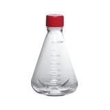1000ml triangular cell culture flask, sealed cap, PC, with baffle
